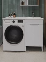 Товар: Тумба с раковиной Orange Kandy 110 R Белый глянец арт-OPKD-110TUW+RAR - фото 2 Тумба с раковиной Orange Kandy 110 R Белый глянец арт-OPKD-110TUW+RAR — фото 2, Тумбы с раковиной