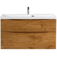 Тумба под раковину BelBagno Marino 80 подвесная Rovere Nature арт-MARINO-800-2C-SO-RN-P — фото 1, Тумбы под раковину