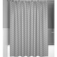 Штора для ванны Iddis Base 240х200 Серая арт-BD06P24i11 — фото 1, Шторы для ванной