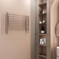 Электрический полотенцесушитель Terminus Горизонт П8 800х600 с полкой Хром арт-4670078543530 — фото 4, Электрические полотенцесушители