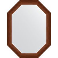 Товар: Зеркало Evoform Octagon 62x82 в багетной раме - Орех 65 мм арт-BY 7075 - фото 1 Зеркало Evoform Octagon 62x82 в багетной раме - Орех 65 мм арт-BY 7075 — фото 1, Зеркала в ванную комнату