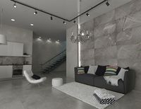 Керамогранит Керлайф Concrete Grigio matt 60х120 см арт-923596 — фото 9, Керамогранит