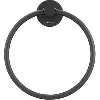 Товар: Кольцо для полотенец Swedbe Attribut Черное матовое арт-9803B - фото 2 Кольцо для полотенец Swedbe Attribut Черное матовое арт-9803B — фото 2, Полотенцедержатели