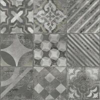 Керамогранит Dado Ceramica Gare Du Nord Dec. Eternity (6 pz) rett 60х60 см арт-R04137 — фото 1, Керамогранит