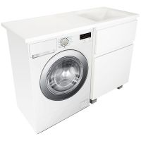 Тумба с раковиной Эстет Dallas Luxe 100 R Белая арт-ФР-00002316 — фото 2, Тумбы с раковиной