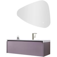Тумба с раковиной Orans BC-4060-1200R 120 подвесная Лиловая матовая арт-40601200R — фото 3, Тумбы с раковиной