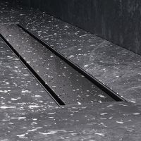 Душевой лоток AM.PM MasterFlow 70 с Черной матовой решеткой / под плитку Tile арт-W01SC-U11-070-04BM — фото 9, Душевые лотки