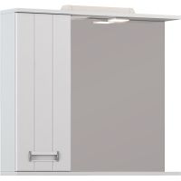 Товар: Зеркало со шкафом Vigo Diana 80 L с подсветкой Белое арт-z.DIA.80.L.El - фото 6 Зеркало со шкафом Vigo Diana 80 L с подсветкой Белое арт-z.DIA.80.L.El — фото 6, Зеркальные шкафы в ванную