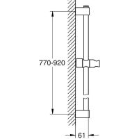 Товар: Душевая штанга Grohe Tempesta Хром арт-27524001 - фото 4 Душевая штанга Grohe Tempesta Хром арт-27524001 — фото 4, Штанги для душа