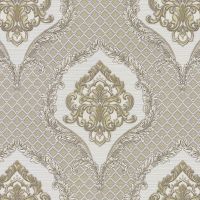 Обои Emiliana Parati Gianfranco Ferre Home 3 Винил на флизелине (1,06*10,05) Бежевый/Золото, Дамаск арт-62036 — фото 1, Обои для стен