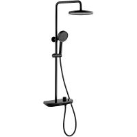 Душевая система Gappo Черная матовая арт-G2495-86 — фото 1, Душевые стойки