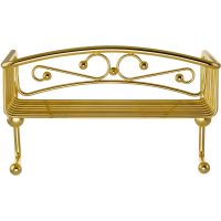 Полка корзина Migliore Complementi Золото арт-22051 — фото 2, Полки для ванной и душа