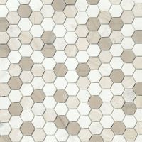 Мозаика Caramelle mosaic Pietrine Hexagonal Pietra Mix 3 MAT hex 28,5x30,5 см арт-00-00002772 — фото 2, Мозаика