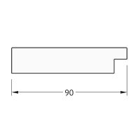 Зеркало Evoform Exclusive Floor 201х111 с фацетом в багетной раме - Алюминий 90 мм арт-BY 6182 — фото 6, Зеркала в ванную комнату