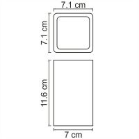 Стакан для зубных щеток WasserKRAFT Oder Белый матовый арт-K-9628 — фото 4, Стаканы для зубных щеток