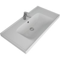 Товар: Тумба с раковиной Brevita Dallas 90 подвесная Дуб Галифакс олово арт-УТ000012647 - фото 7 Тумба с раковиной Brevita Dallas 90 подвесная Дуб Галифакс олово арт-УТ000012647 — фото 7, Тумбы с раковиной