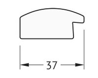 Зеркало Evoform Definite 46х36 в багетной раме - Бук 37 мм арт-BY 1332 — фото 5, Зеркала в ванную комнату