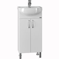 Тумба под раковину СанТа Сити 40 Белый арт-101203 — фото 1, Тумбы под раковину