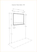 Товар: Зеркало Aquaton Лофт Урбан 100 Дуб орегон арт-1A248002LQX50 - фото 4 Зеркало Aquaton Лофт Урбан 100 Дуб орегон арт-1A248002LQX50 — фото 4, Зеркала в ванную комнату