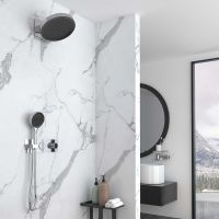 Душевая система Vincea Inspire с термостатом Хром арт-VSFW-422TI3CH — фото 2, Встраиваемые душевые комплекты