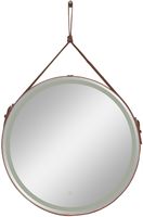 Зеркало Континент Millenium D 800 с подсветкой Коричневое с сенсорным выключателем арт-ЗЛП1378 — фото 2, Зеркала в ванную комнату