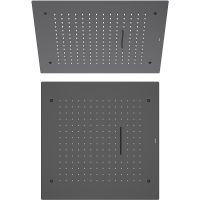 Верхний душ Aquatek 2 jet Черный матовый арт-AQ2082MB — фото 1, Верхние души