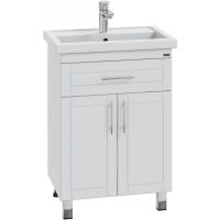 Тумба под раковину СанТа Дублин 60 Белая арт-223003 — фото 1, Тумбы под раковину