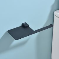 Держатель туалетной бумаги Raglo с полкой Черный матовый арт-R301.03.06 — фото 9, Держатели туалетной бумаги