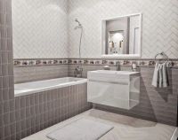 Керамическая плитка Kerama Marazzi Тортона белый настенная 7,4х15 см арт-16084 — фото 2, Керамическая плитка