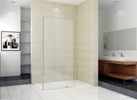 Душевая стенка WeltWasser WW400 B 90 профиль Хром стекло прозрачное арт-10000002943 — фото 2, Боковые стенки