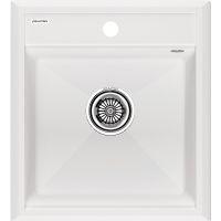 Кухонная мойка Paulmark Stepia 45 Белая арт-PM114651-WH — фото 1, Кухонные мойки