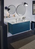 Зеркало Jacob Delafon Odeon Rive Gauche 50 Черный сатин арт-EB1176-S14 — фото 4, Зеркала в ванную комнату