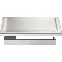 Держатель туалетной бумаги Milacio Ultra Нержавеющая сталь арт-MCU.953.SS — фото 2, Держатели туалетной бумаги