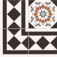 Керамическая плитка Realonda Oxford Deco Esquina напольная 33x33 см арт-RLD000026 — фото 1, Керамическая плитка