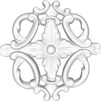 Розетка потолочная Decomaster 130x130x85 мм арт-88185 — фото 1, Розетки потолочные