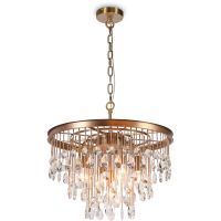 Товар: Люстра Maytoni Neoclassic Linn Прозрачная Золото арт-MOD091PL-05G - фото 3 Люстра Maytoni Neoclassic Linn Прозрачная Золото арт-MOD091PL-05G — фото 3, Люстры