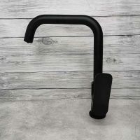 Смеситель для кухни Frap H62 Черный матовый арт-F4362 — фото 2, Смесители для кухни