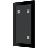 Зеркало Evoform Definite 134х74 в багетной раме - Алюминий 61 мм арт-BY 3300 — фото 4, Зеркала в ванную комнату