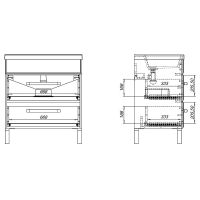 Товар: Тумба под раковину Aquanet Лукка 75 подвесная Белая глянцевая арт-302397 - фото 14 Тумба под раковину Aquanet Лукка 75 подвесная Белая глянцевая арт-302397 — фото 14, Тумбы под раковину