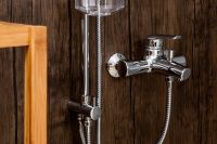 Душевая система Orange Tony Хром арт-M54-933cr — фото 11, Душевые стойки