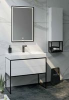 Зеркало Clarberg Logiс 60 с подсветкой и подогревом с сенсорным выключателем арт-LOG0206 — фото 5, Зеркала в ванную комнату