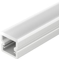 Профиль алюминиевый Arlight накладной для контурной подсветки Белый арт-023302(1) — фото 1, Профили для светодиодных лент
