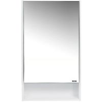 Зеркальный шкаф VIANT Мальта 50 Белый шелк арт-VMAL50BEL-ZSH — фото 2, Зеркальные шкафы в ванную