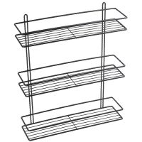 Товар: Полка корзина Fixsen Черный арт-FX-730B-3 - фото 1 Полка корзина Fixsen Черный арт-FX-730B-3 — фото 1, Полки для ванной и душа