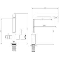 Товар: Смеситель для кухни Abber Emotion Золото матовое арт-AF8814G - фото 3 Смеситель для кухни Abber Emotion Золото матовое арт-AF8814G — фото 3, Смесители для кухни