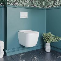 Унитаз Berges Quattro S подвесной с сиденьем Микролифт арт-082149 — фото 5, Подвесные унитазы