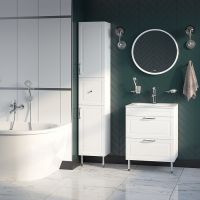 Тумба с раковиной Iddis Oxford 60 Белая арт-OXF60W0i95K — фото 9, Тумбы с раковиной