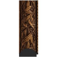 Зеркало Evoform Polygon 88х68 в багетной раме - Византия бронза 99 мм арт-BY 7231 — фото 2, Зеркала в ванную комнату