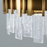 Люстра Artelamp Alya Прозрачная Полированная медь арт-A1053SP-10PB — фото 2, Люстры