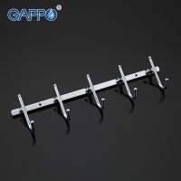 Вешалка для полотенец Gappo Хром арт-G201-5 — фото 2, Крючки для полотенец